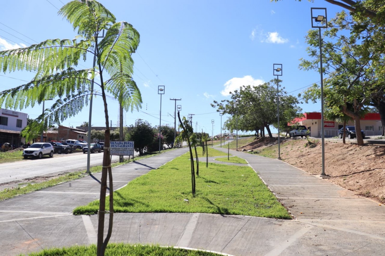 PRAÇA DO SAGRADO CORAÇÃO DE JESUS ENTRA NA FASE FINAL DE CONCLUSÃO