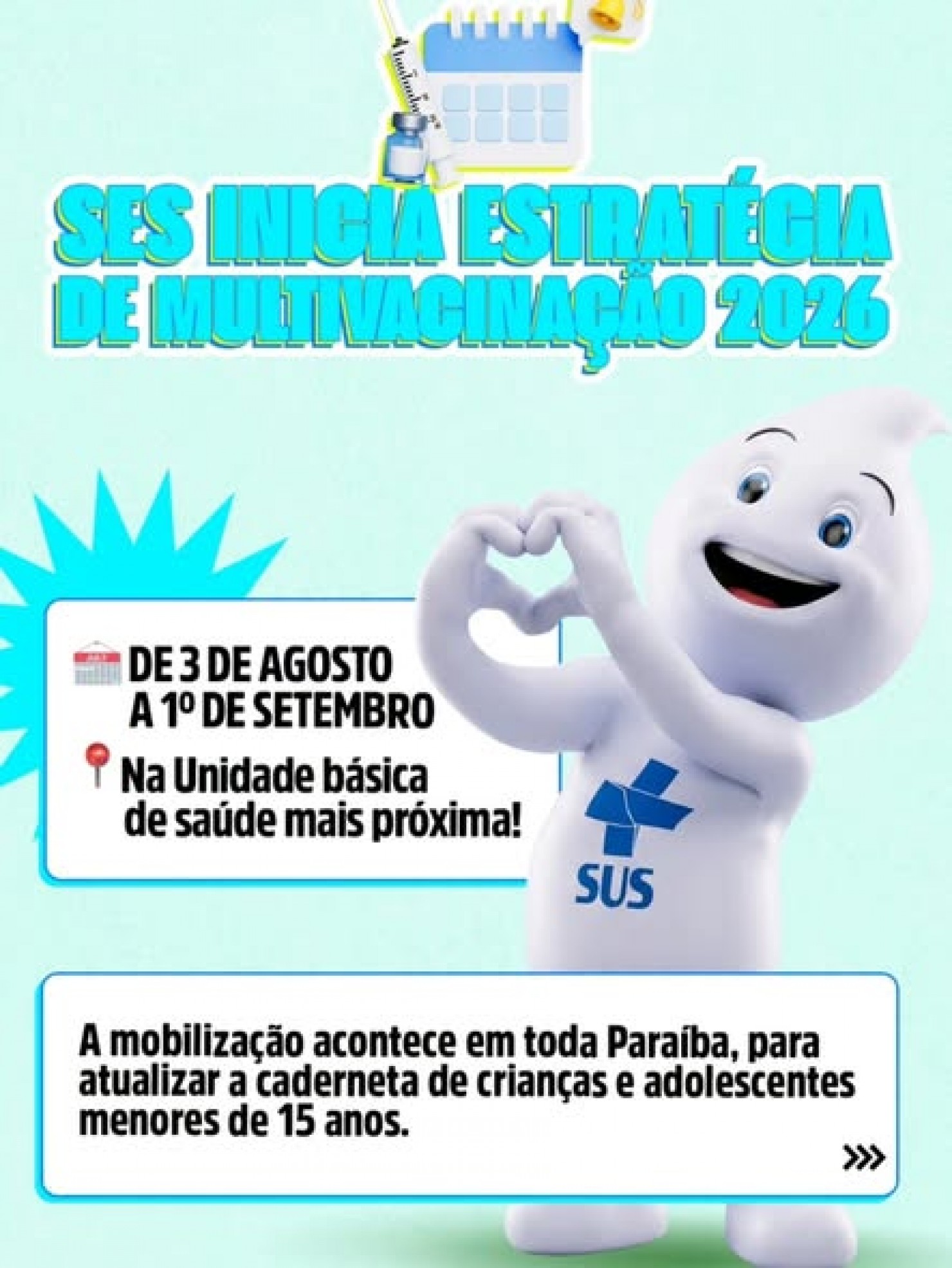 Multivacinação 2026!