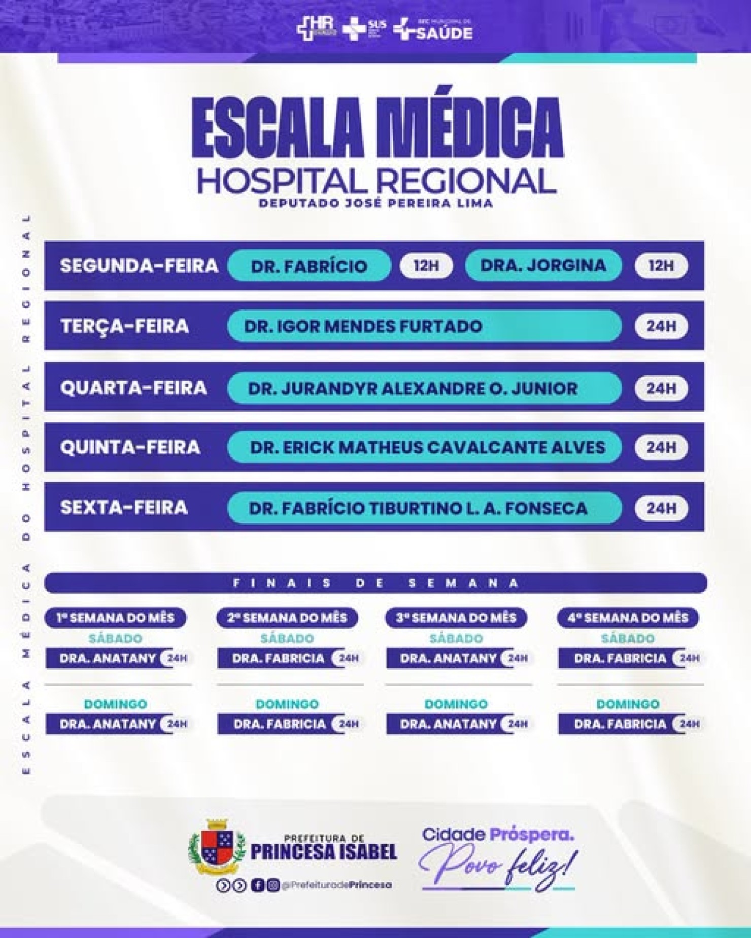 A Secretaria Municipal de Assistência Social de Princesa Isabel, por meio das equipes do Centro de Referência Especializado de Assistência Social (CRE